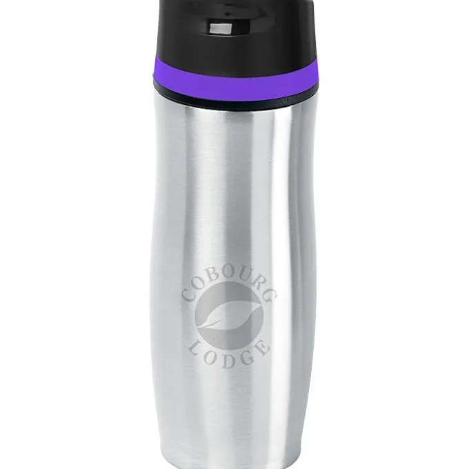 Persona Wave Vacuum Tumbler - 14 oz. - Laser Engraved - 24 hr