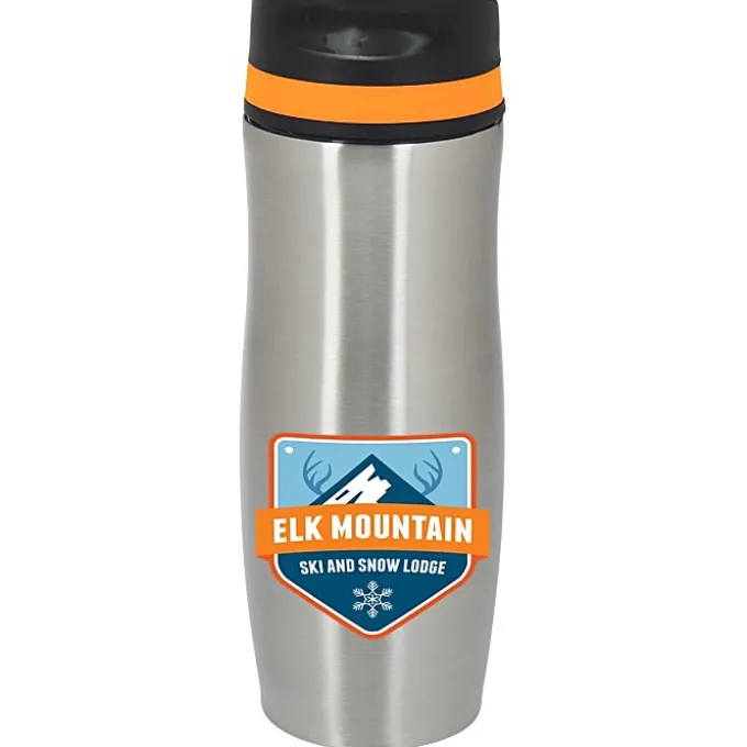 Persona Wave Vacuum Tumbler - 14 oz. - Full Color - 24 hr