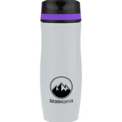 Persona Wave Vacuum Tumbler - 14 oz. - Powder Coat - 24 hr