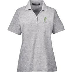 Peruvian Pima Cotton Y-Collar Polo - Ladies'