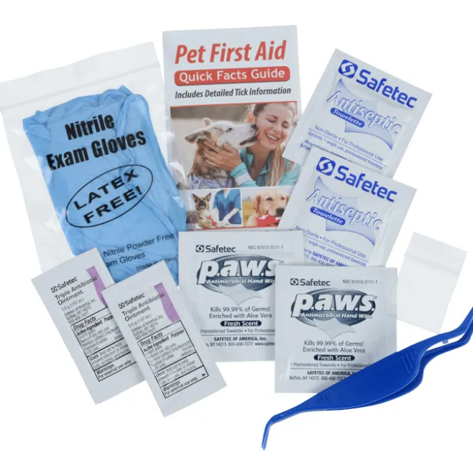 Pet First Aid Kit with Tick Removal