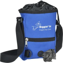 Pet Treat Carrier with Bag Dispenser