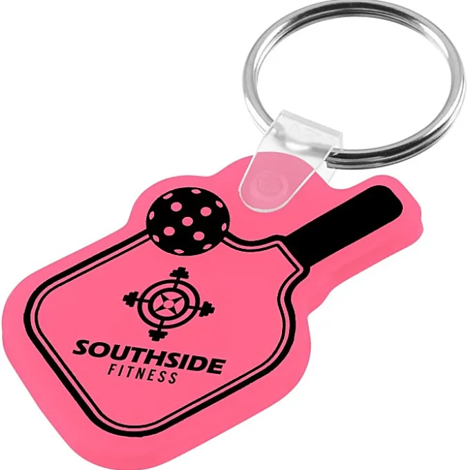 Pickleball Soft Keychain - Translucent