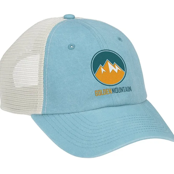 Pigment-Dyed Mesh Back Trucker Cap