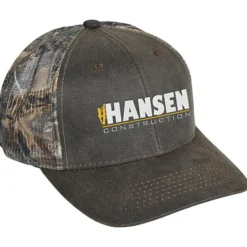 Pigment Print Camouflage Mesh Back Cap