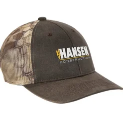 Pigment Print Camouflage Mesh Back Cap