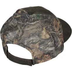 Pigment Print Camouflage Mesh Back Cap