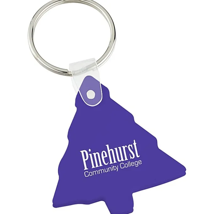 Pine Tree Soft Keychain - Opaque