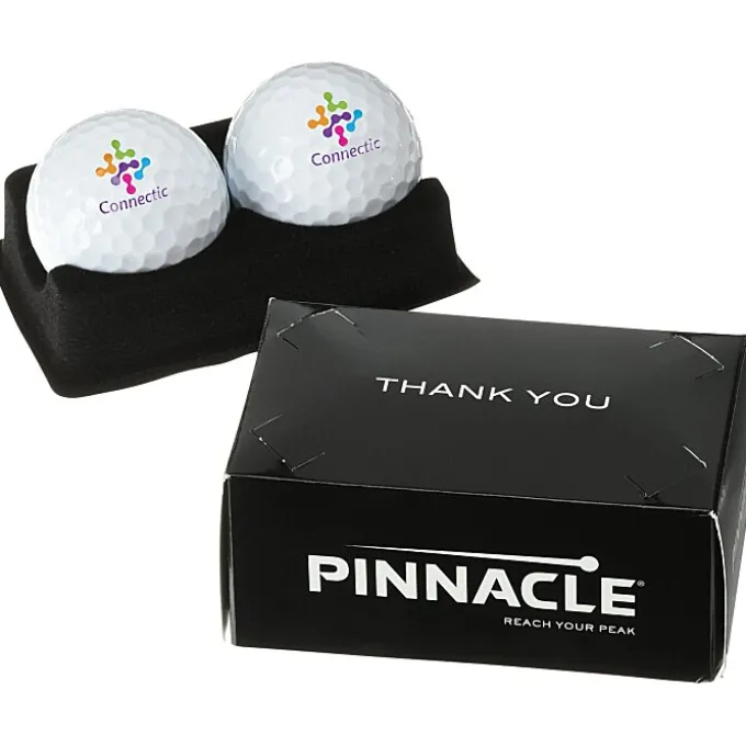 Pinnacle Distance 2 Ball Business Card Box