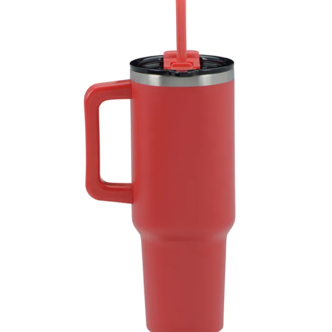 Pinnacle Vacuum Mug with Straw - 40 oz