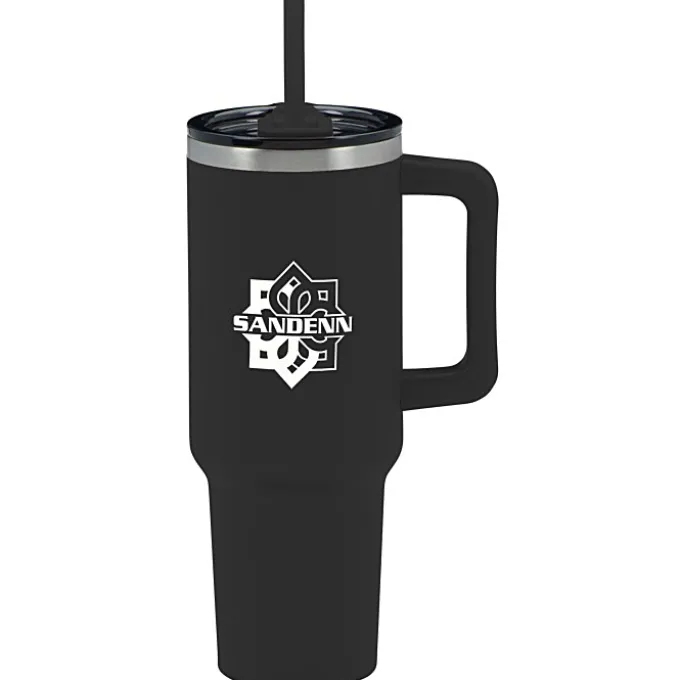 Pinnacle Vacuum Mug with Straw - 40 oz
