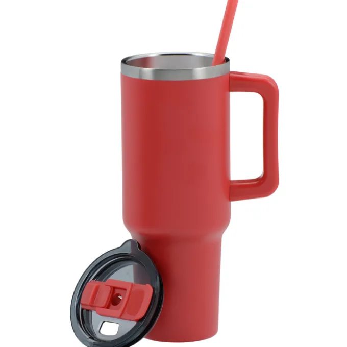 Pinnacle Vacuum Mug with Straw - 40 oz