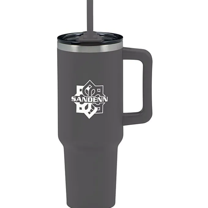 Pinnacle Vacuum Mug with Straw - 40 oz