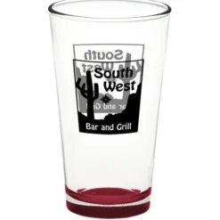 Pint Glass - 16 oz - Bottom Color