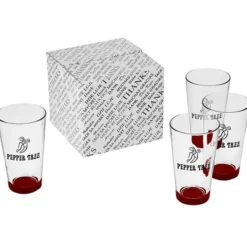 Pint Glass Set - 16 oz - Bottom Color