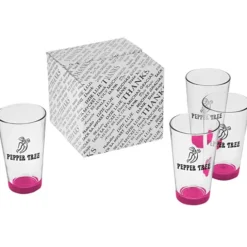 Pint Glass Set - 16 oz - Bottom Color