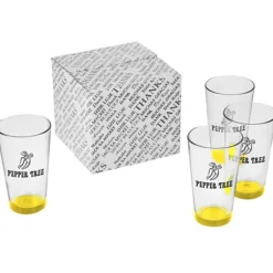 Pint Glass Set - 16 oz - Bottom Color