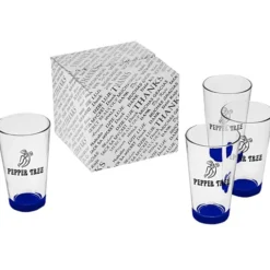 Pint Glass Set - 16 oz - Bottom Color