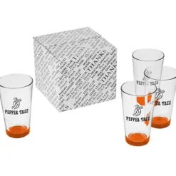 Pint Glass Set - 16 oz - Bottom Color