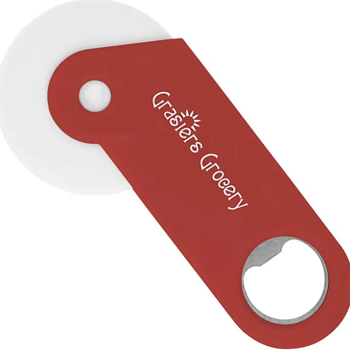 Pizza Cutter with Bottle Opener