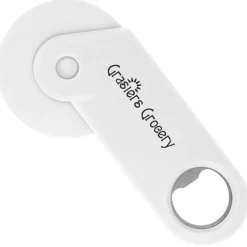 Pizza Cutter with Bottle Opener - 24 hr