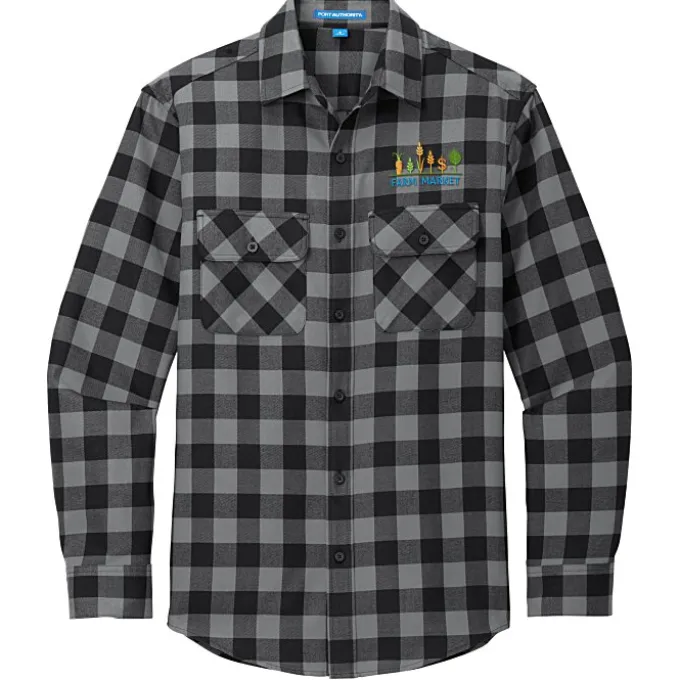 Plaid Flannel Shirt - Men's