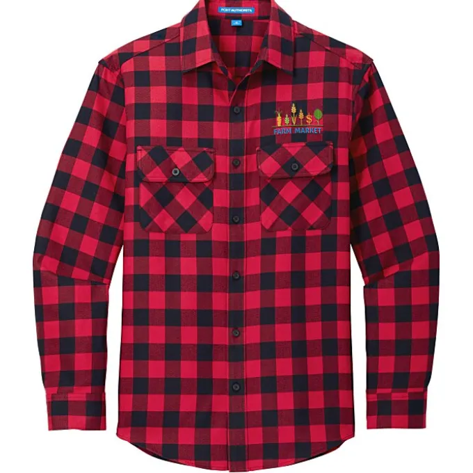 Plaid Flannel Shirt - Men's