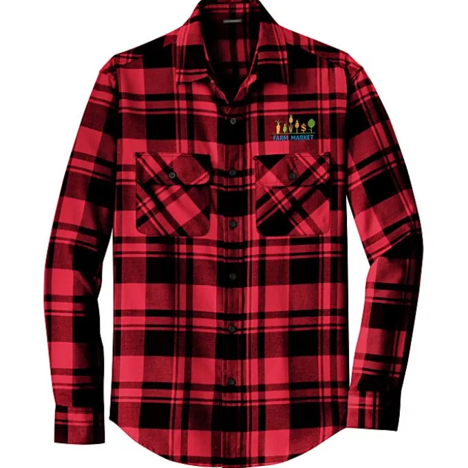 Plaid Flannel Shirt - Men's