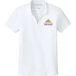 Plaited Honeycomb Pique Polo - Ladies'