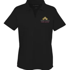 Plaited Honeycomb Pique Polo - Ladies'