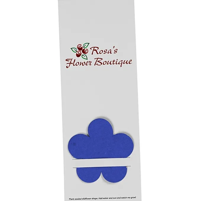 Plant-A-Shape Flower Seed Bookmark - Flower