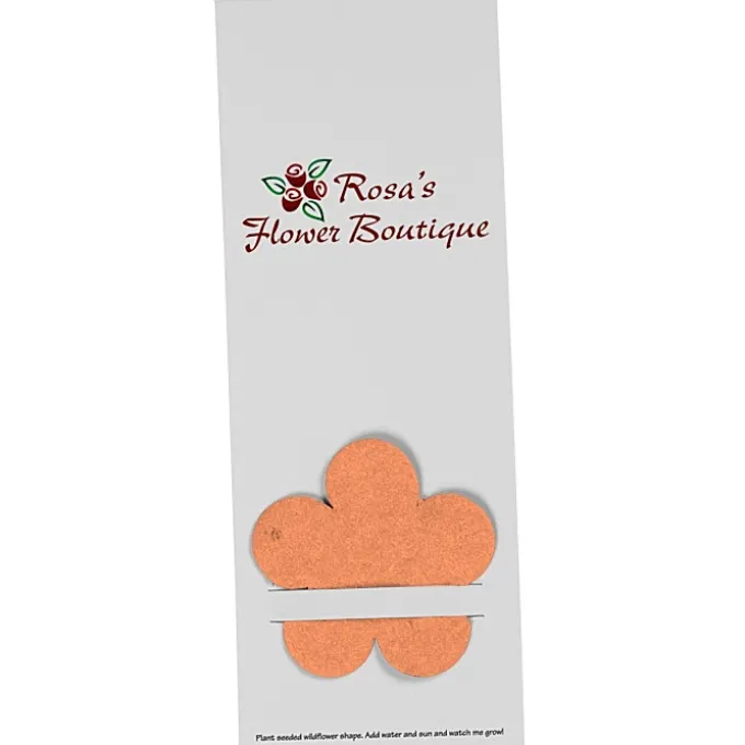 Plant-A-Shape Flower Seed Bookmark - Flower