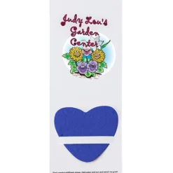 Plant-A-Shape Flower Seed Bookmark - Heart