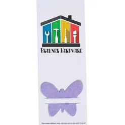 Plant-A-Shape Flower Seed Bookmark - Butterfly