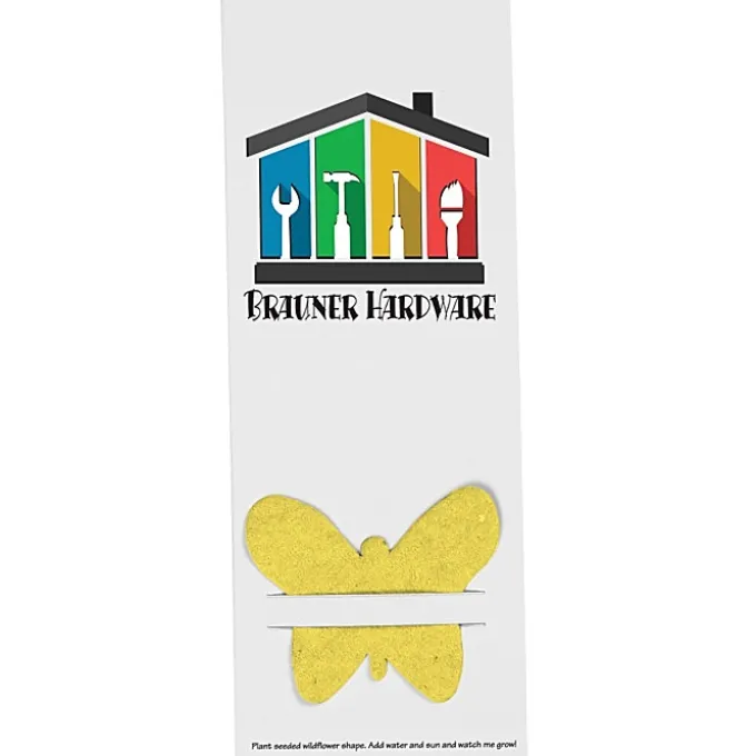 Plant-A-Shape Flower Seed Bookmark - Butterfly