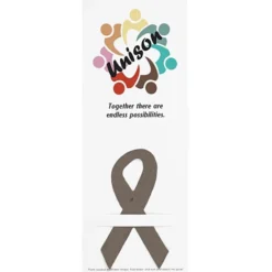 Plant-A-Shape Flower Seed Bookmark - Awareness
