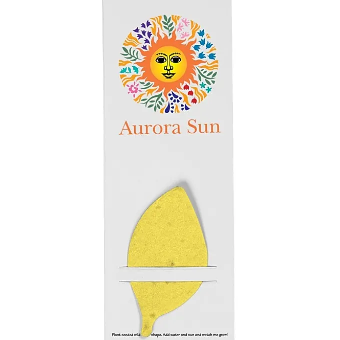 Plant-A-Shape Flower Seed Bookmark - Leaf