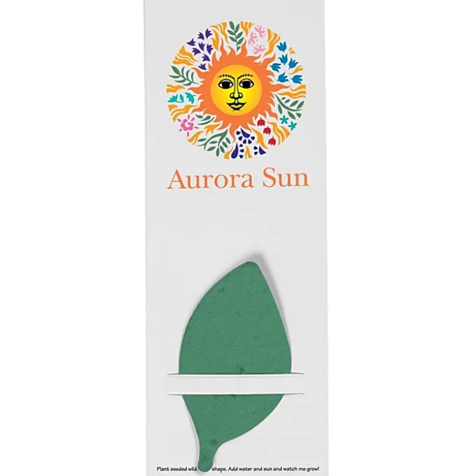 Plant-A-Shape Flower Seed Bookmark - Leaf