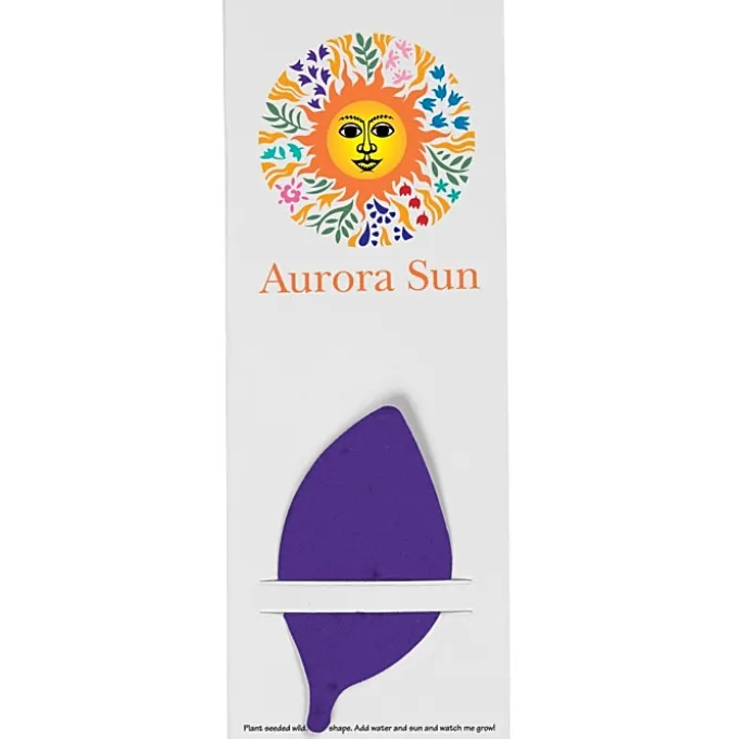 Plant-A-Shape Flower Seed Bookmark - Leaf