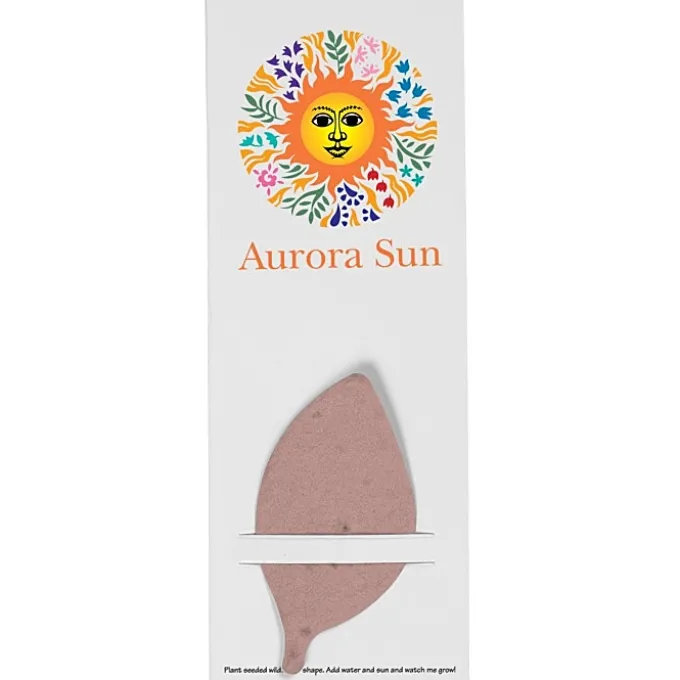 Plant-A-Shape Flower Seed Bookmark - Leaf