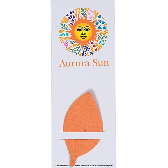 Plant-A-Shape Flower Seed Bookmark - Leaf