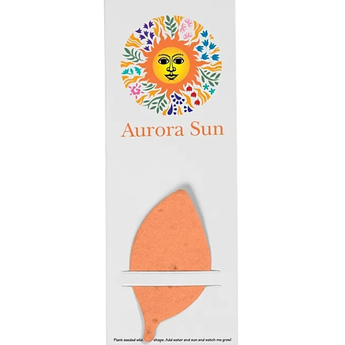 Plant-A-Shape Flower Seed Bookmark - Leaf