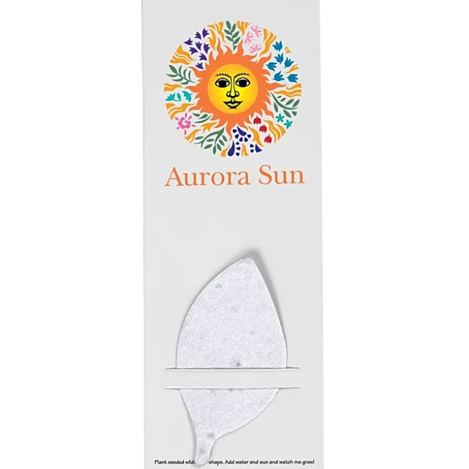 Plant-A-Shape Flower Seed Bookmark - Leaf