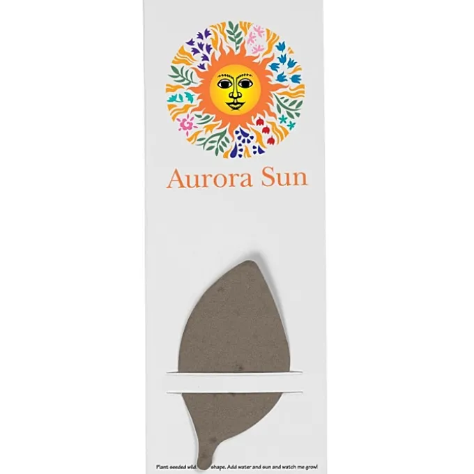 Plant-A-Shape Flower Seed Bookmark - Leaf