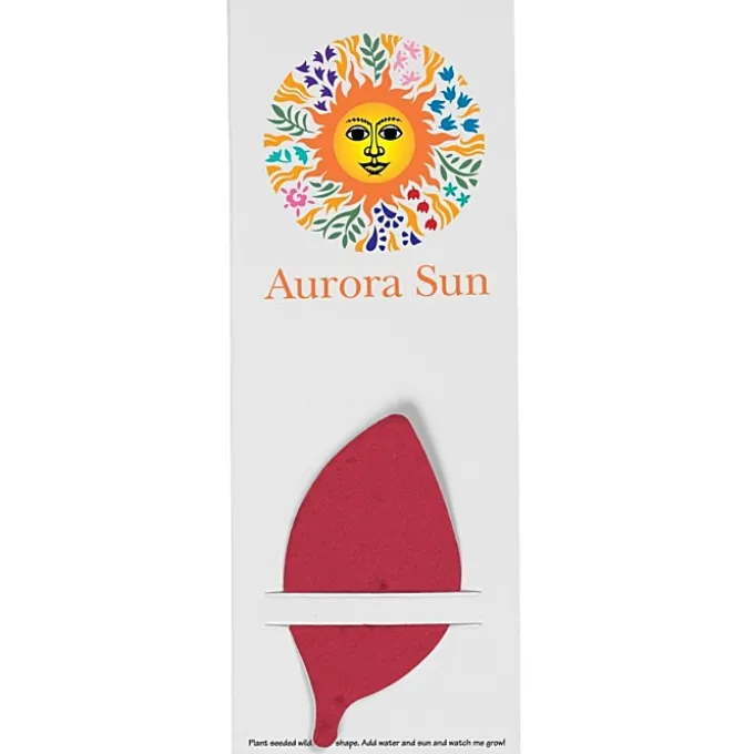Plant-A-Shape Flower Seed Bookmark - Leaf