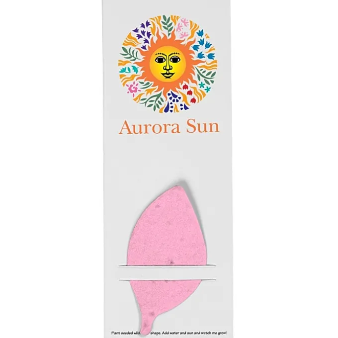 Plant-A-Shape Flower Seed Bookmark - Leaf