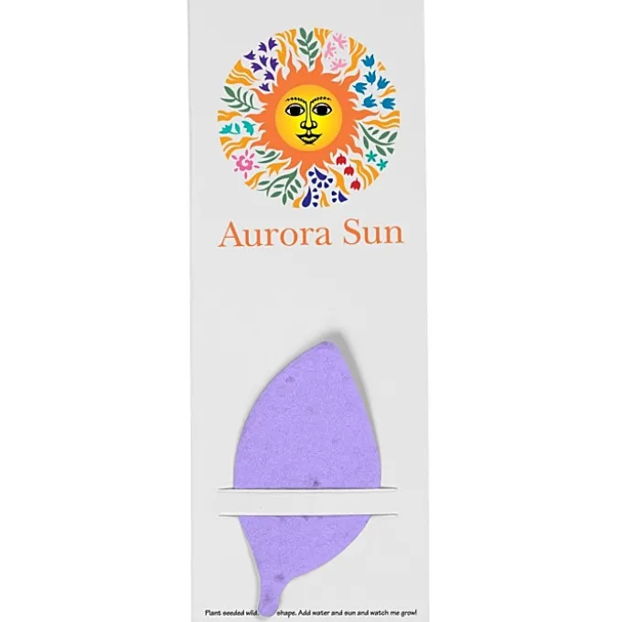 Plant-A-Shape Flower Seed Bookmark - Leaf