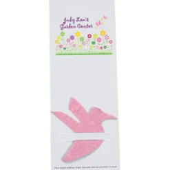 Plant-A-Shape Flower Seed Bookmark - Hummingbird