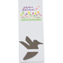 Plant-A-Shape Flower Seed Bookmark - Hummingbird