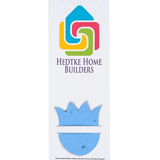 Plant-A-Shape Flower Seed Bookmark - Tulip